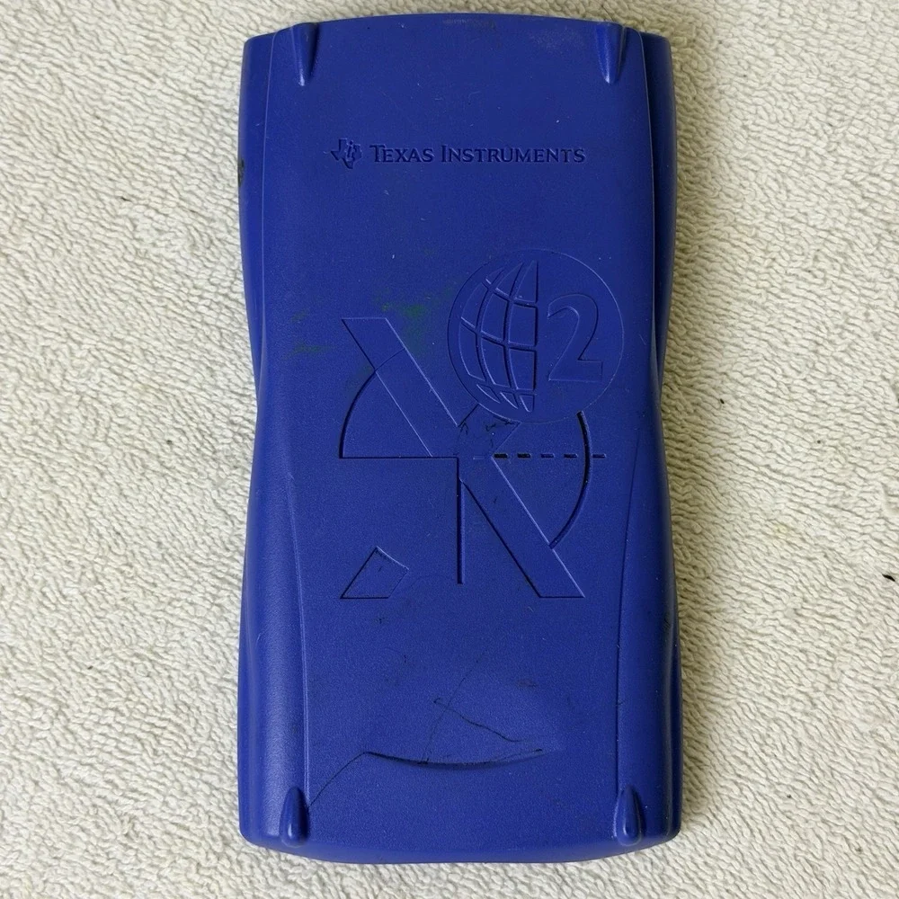 Texas Instruments TI-30X IIS Scientific Calculator Solar Battery Handheld Blue
